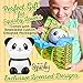 Oh So Squishy Jumbo Squishies Slow Rising Panda Squishy Toys with Gift Bag - Licensed Slow Rise Squishie Designs - Kawaii Scented Large Cute Squishies