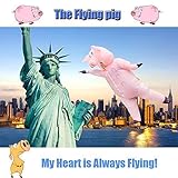 Inflatable Pig Costume Adult Cosplay Clothes Valentine's Day Funny Party Parade 1PC (Pink Pig)