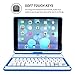 Snugg iPad Air Keyboard Case (2013-1st Generation) / iPad 9.7 Case with Keyboard, Wireless Bluetooth iPad Pro 9.7 inch Case with Keyboard Rotatable iPad Air Case with Keyboard - Blue