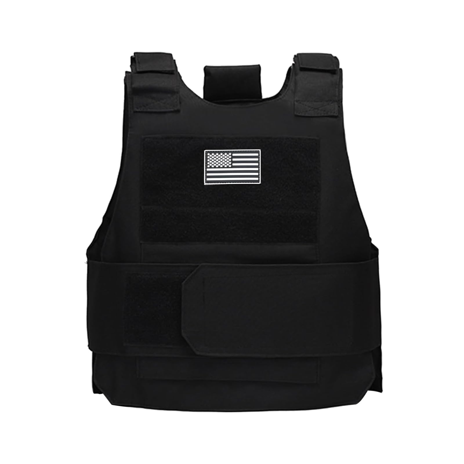 Photo 1 of **POSSIBLY RUNS BIG*** JINWERSORE Plus Size Tactical Vest for Men, Adjustable Security Training Protective Outdoor Tactical Vest, Suitable for Police Fbi Gilet Wearing Equipment