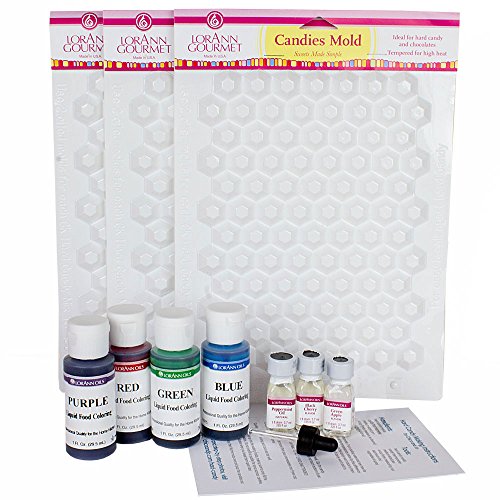 Jewel Candy Molds. Lorann Hard Candy Making Mold Gems Set Includes