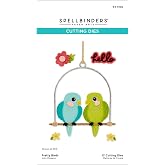 Spellbinders S4-1406 Pretty Birds Etched Dies from The Cheerful Chirps Collection