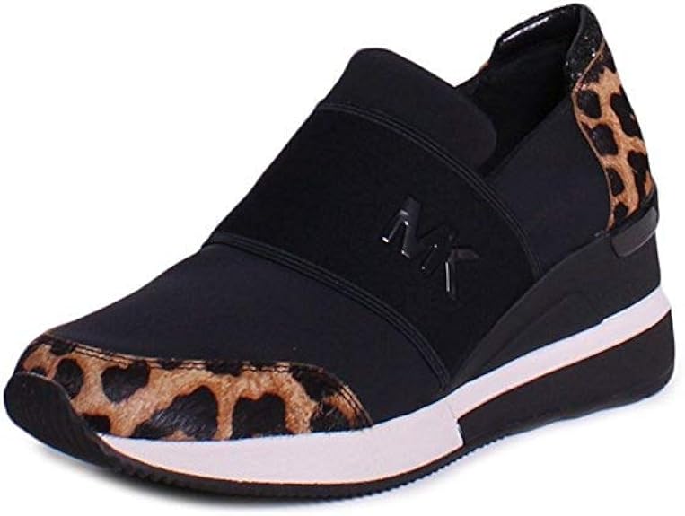 michael kors trainers leopard