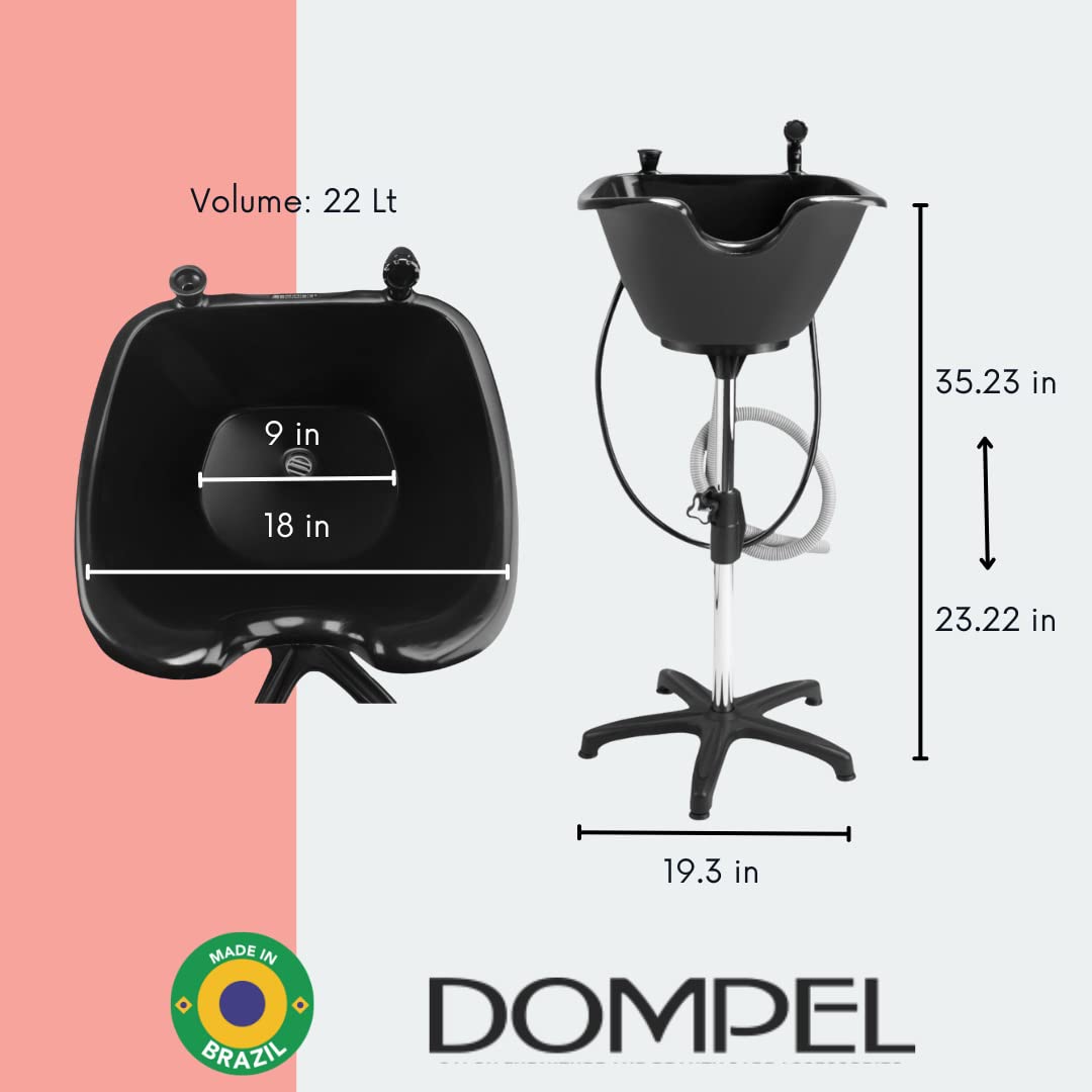 DOMPEL Portable Shampoo Bowl Used As Portable Salon Sink Or Shampoo