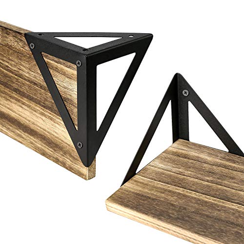 4 BAYKA+Floating+Mounted+Wall+Shelves