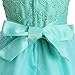 GloryStar Kids Embroidery Flower Dress Sleeveless Skirt