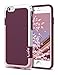 iPhone 6s Plus / 6 Plus Case, LoHi [Extra Front Raised Lip] Hybrid Impact 3 Color Shockproof Rugged Soft TPU Hard PC Bumper Cover 5.5 Inch Wine Red