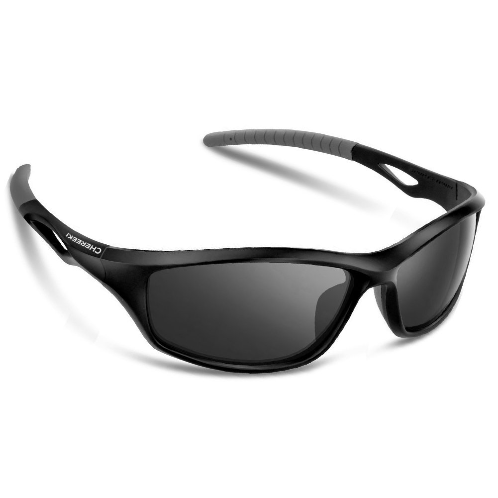 Gafas de Sol Deportivas CHEREEKI Gafas de Sol Deportivas Polarizadas con Proteccion