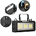 Strobe Light,SOLMORE 60W LED DJ Party Lights Stage Lighting with Sound Activated and Speed Control for Halloween Wedding Birthdays Party DJ Club Disco KTV Bars AC 100-240V