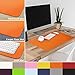casa pura Non-Slip Orange Desk Mat | 20