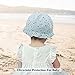 LRKC Baby Toddler Breathable Ruffled Sun Hat W/Adjustable Chin Strap- in 3 Colors