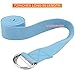 Awpeye Yoga Strap 3PCS, Durable Polyester Cotton Yoga Exercise Adjustable Straps 6 Ft with Durable D-Ring for Stretching, General Fitness, Flexibility and Physical Therapythumb 1