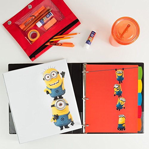 Avery Despicable Me Big Tab Dividers, Playful Minions, 5-Tab Dividers, 1 Set (11390)
