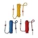 NIECOR 10 MM Outdoor Static Rock Climbing Rope,High Strength Accessory Fire Escape Safety Rappelling Rope 32ft,49ft,64ft,98ft