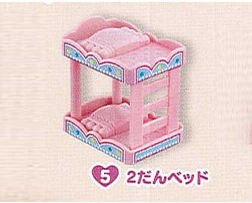 Amazon かみさまみならい ヒミツのここたま ここたまミニハウス 7 5 2だんベッド バンダイ ガチャポン ガチャガチャ ガシャポン カプセル玩具 おもちゃ