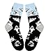 Zmart Mens Shark Socks Funny Crazy Novelty Shark Attack Crew Lover Sock Gift