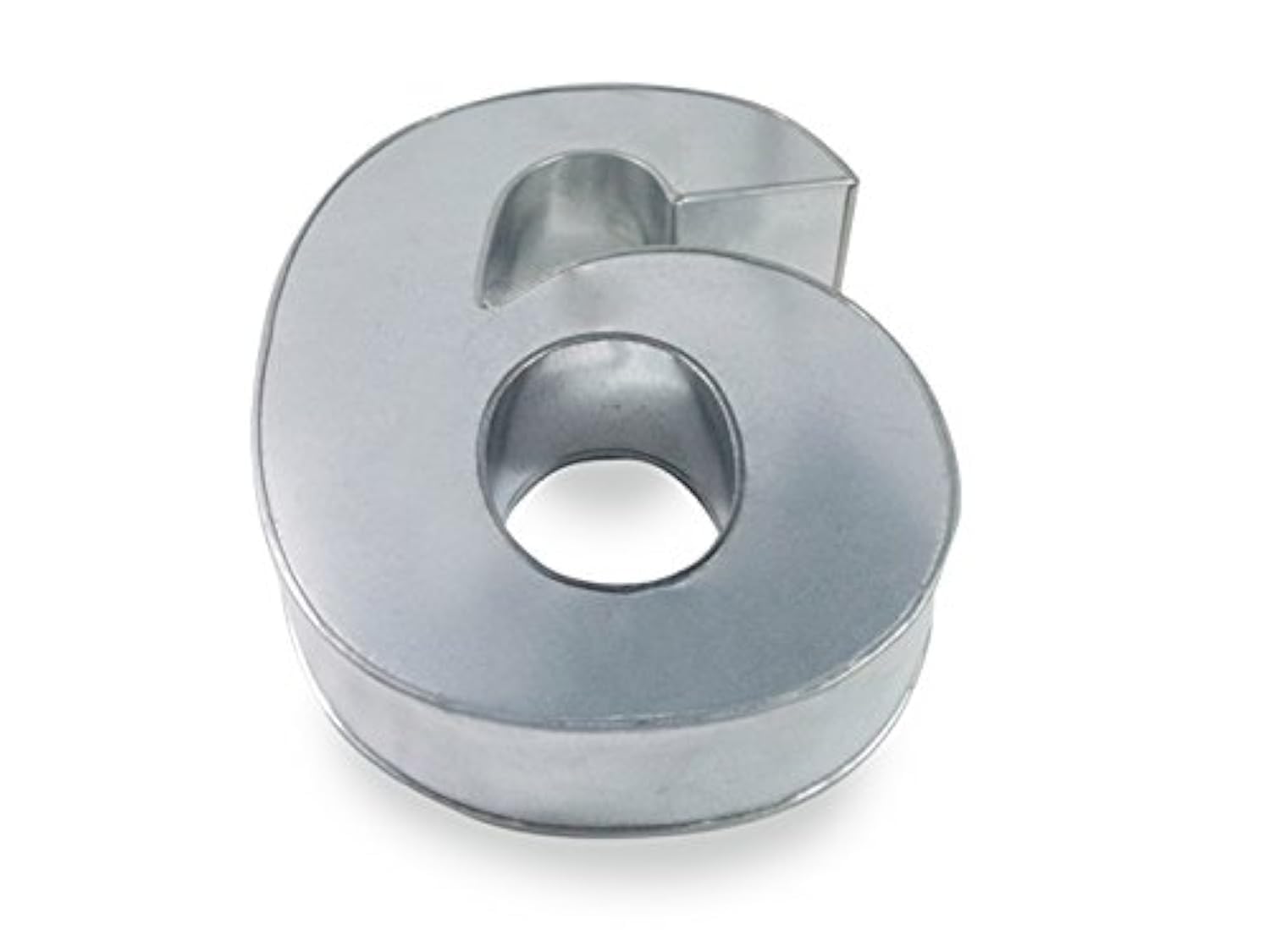 Photo 1 of EUROTINS The Cakes World Small Number Birthday Wedding Anniversary Cake Tin – 10” x 8” (2.5” deep) (6)