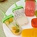 Popsicle Molds, Ozera Set of 6 Ice Pop Molds Maker, Popsicle Trays - With Silicone Funnel & Cleaning Brush - Assorted Colors (Light Green)