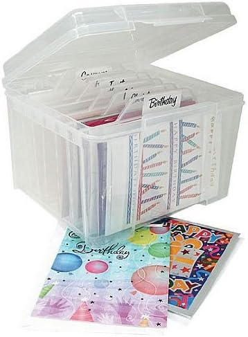 Greeting Card and Craft Keeper - Set of 2 by IRIS USA, Inc.