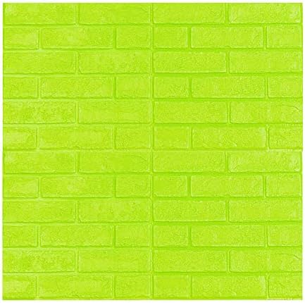 Luckhome 3D Wall Paper Brick Stone Rustic Effect Self-adhesive Wall Sticker Home Decor, Self-adhesive 3D Solid Wall Stickers Simulation Brick Wall Stickers 30*30 (B)