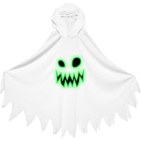 Spooktacular Creations Costume da fantasma bianco da donna