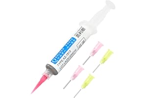 KELLYSHUN Sn42% Bi58% Solder Paste,(30g) No Clean Solder Paste,Electronic Soldering Paste with Flux,For SMT BGA Phone IC LED