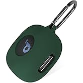 Geiomoo Silicone Case for Anker Soundcore Sport X20, Protective Cover with Carabiner (Emerald Green-1)