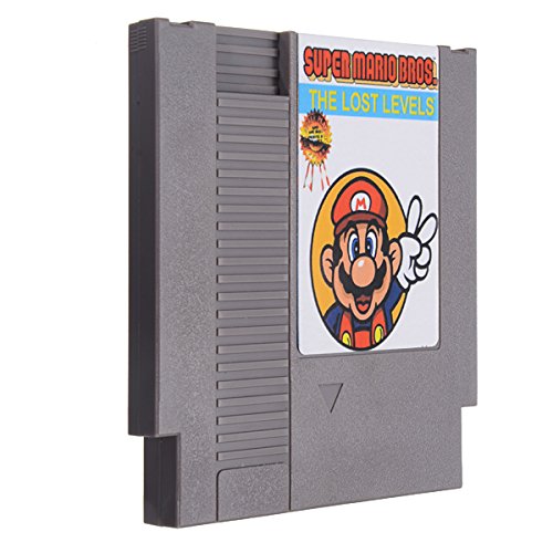 Super Mario Bros. 2 The Lost Levels 72 Pin 8 Bit Game Card Cartridge