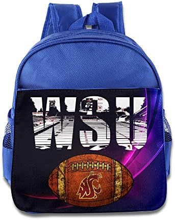 Washington University WSU Cougars Logo Kids School RoyalBlue Backpack Bag
