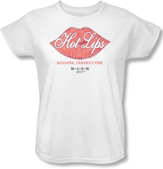 Amazon.com: M*A*S*H - Womens Hot Lips T-Shirt: Clothing