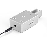 Tumd CW Paddle CW Key Handheld Tapper Key Modern Morse Double Foot (Silver)