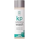 TOUCH Keratosis Pilaris Exfoliating Body Wash Cleanser - KP Body Wash with 15% Glycolic Acid, Aloe Vera, & Hyaluronic Acid - 8 Ounce