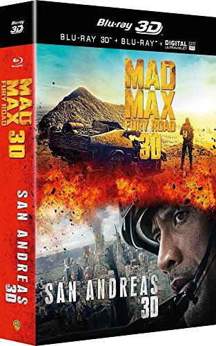 San Andreas + Mad Max : Fury Road - Combo Blu-Ray3d + Blu-Ray+ Copie Digitale