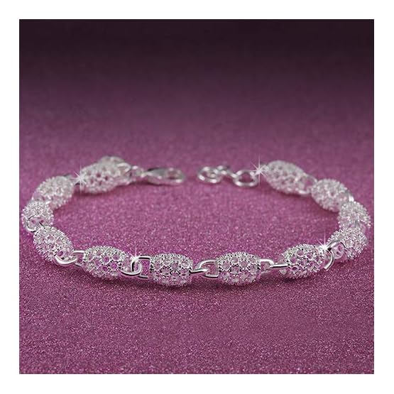 Aland-Womens-925-Sterling-Silver-Hollow-Chain-Bracelet-Charm-Wrist-Bangle-Clasp-Gift Aland-Womens-925-Sterling-Silver-Hollow-Chain-Bracelet-Charm-Wrist-Bangle-Clasp-Gift