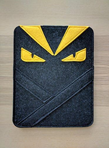 13'' 13.3" 12.9" 9.7" Woolen Felt Sleeve Envelop Bag Laptop Case Pouch for Ultrabook Chromebook Macbook Ipad Pro Air (Monster, 9.7 Inches)