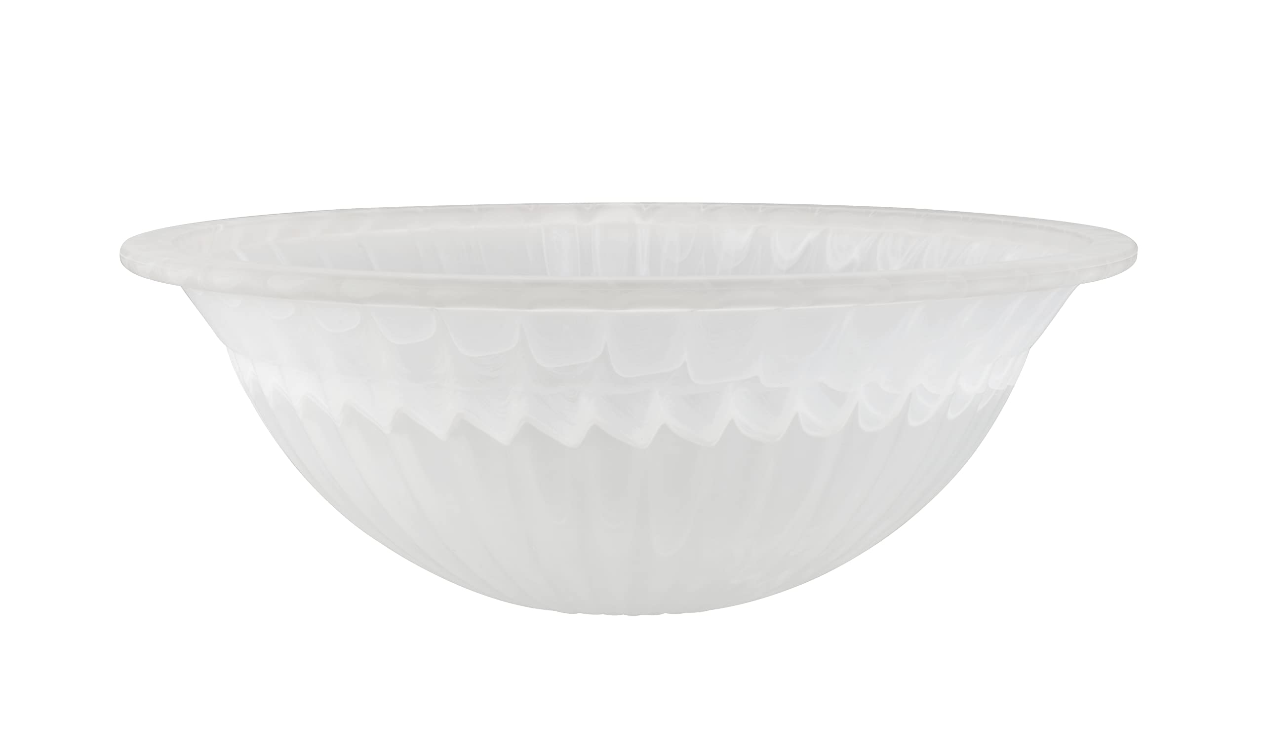 Aspen Creative 23512-11,Alabaster/Amber 2-Tone