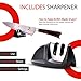 Chef Knife 8 Inch Sharpest Kitchen Knife Includes Chefs Knife Sharpener and Blade Cover for a limited time