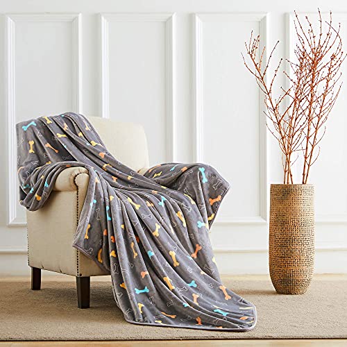 Allisandro Luxurious Dog Blanket, 350 GSM Super Fuzzy Microplush Fleece