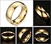 8mm Domed Tungsten Carbide Wedding Band Rings For Men Women Beveled Edge Comfort Fit Size 5-13
