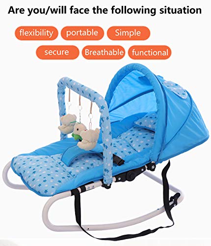 image for no!no! Baby Cradle to Sleep Infant Sleeping Rocking Chair Swing Bounce
