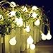 Lalapao Global String Lights 2 Pack 19ft 40 LED Starry Lights Xmas Battery Powered Fairy Light Waterproof Christmas Lighting Decor with 5 Modes for Outdoor Indoor Partly Garden Wedding (Warm White)