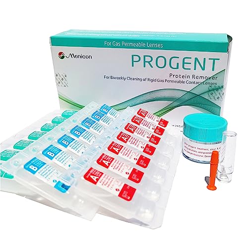 Menicon Progent 7Treatments for Biweekly Cleaning of Gas Permeable