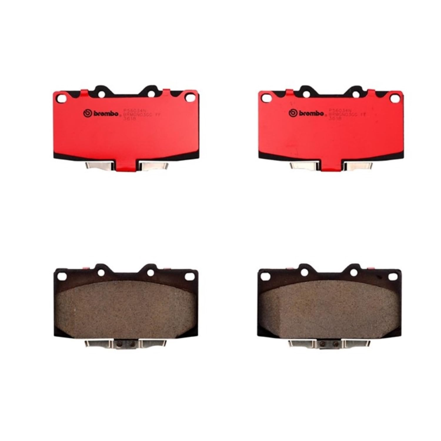 Photo 1 of Brembo P56034N Premium Ceramic Front Disc Brake Pad Set NISSAN/SUBARU OE# 41060AA590