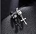 3 Pairs Stainless Steel No Piercing Cross Hoop Dangle Earrings for Men Women,Hypoallergenic…
