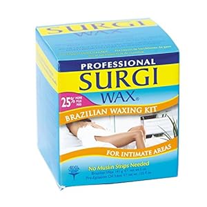 SURGI ブラジリアン ワックス キット ビキニライン 用 [並行輸入品] 日本語説明書付
