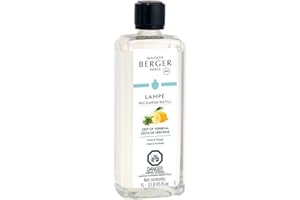 MAISON BERGER Zest of Verbena - Lampe Berger Fragrance Refill for Home Fragrance Oil Diffuser - 33.8 Fluid Ounces - 1 Liter