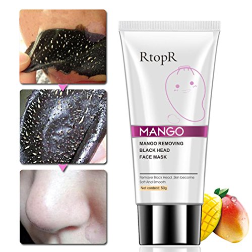 Yeefant Deep Cleansing Purifying Peel Off Face Mask Remove Blackhead Facial Mask DIY Natural Spa Skin Care Cosmetics for Women Adult, Say Goodbye to Oily Skin Strawberry Nose - Thumbnail 3