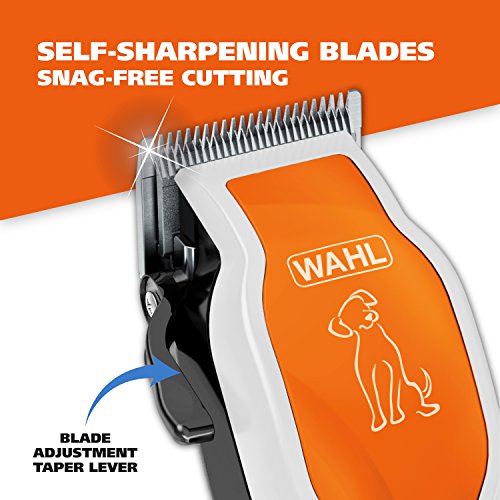 Wahl Groom Pro Pet Clipper Combo Kit for Thick, Heavy Coats with Nail Clippers & Double Sided