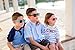 STASH Child Sunglasses for Your Kids - Perfect Size for Children (Black)