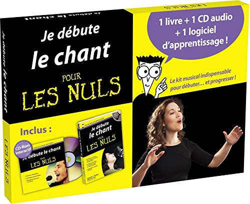 Coffret Je débute le chant pour les Nuls (1Cédérom + 1 CD audio) Coffret Je débute le chant pour les Nuls (1Cédérom + 1 CD audio)